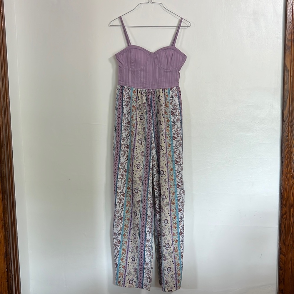 Purple jumpsuit